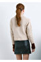 Shirt Collar Knitwear Jacket - 4