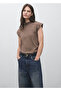 High Collar T-Shirt - 7