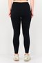 Women Sportswear Fit Brand Logo Running Leggings, Black - 2