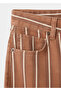Straight Cut Jeans with Stripes - 8