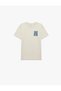 Cotton Short Sleeve Crew Neck Printed T-Shirt - 3
