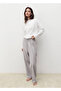Waffle Fabric Striped Two-Piece Pajama Set - 2