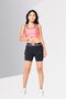 Women Sportswear Fit 2 In 1 Training Shorts, Black - 2