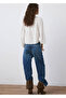 Blouse with floral embroidery - 4