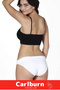 New Season Flexible Strap Padded Comfortable Women's White Thin Strap Padded Bustier Underwear - 2