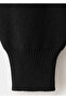 High Collar Sweater with Jewel Buttons - 5