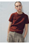Short-Sleeved Knitwear T-Shirt