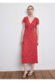 Patterned midi dress - 2