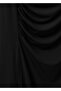 Asymmetrical dress with side slits - 5