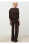 Straight Cut Knitwear Pants - 4