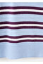 Striped polo collar sweater - 5
