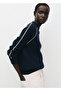 Contrast Striped Perkins Collar Jersey