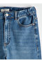 Elastic Waist Slim Mom Women's Jean Trousers - 7