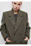 Double-breasted wool coat - 7
