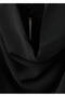 Ribbon halter collar dress - 8