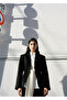 Lyocell dar kesim blazer ceket