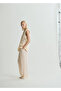Draped Straight-Cut Fabric Trousers - 6