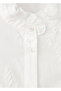 Blouse with floral embroidery - 7