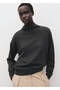 Draped Turtleneck Jersey