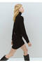 Turtleneck knitwear dress - 8