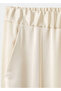 Satin Pants with Side Slits - 6