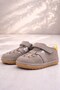 Muppet Genuine Leather Sand Color Velcro Anatomical Baby Sandals Shoes