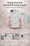 iPhone 17E Case Airbag Design Glittery Transparent Pole Cover - 2