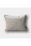 "Taupe" Velvet Flat Cushion Cover - 30X40