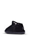Kugga Girls' and Boys' Black Color Boots with Fur Inside - 3