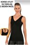 Premium Chest Belly and Waist Women's Corset Undershirt with Size 2 - 2