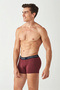 U.S. Polo Assn. Men's Navy Blue - Printed - Claret Red 3-Piece Boxers - 7