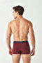 U.S. Polo Assn. Men's Navy Blue - Printed - Claret Red 3-Piece Boxers - 8