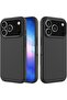 Soft Silicone Case for iPhone 17 Pro Max – Shockproof Protective Cover, Black