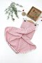 Baby Girl Double-Layer Muslin Pom-Pom Swaddle Blanket STL6695 - 3
