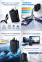 65W PD Fast Charger Dual USB-C USB-A Fast Wall Adapter for iPhone Samsung MacBook iPad - 2