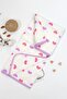 Baby Girl and Boy Double Layer Natural Combed Cotton Blanket Stl6697