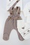 Boy Baby Brown Luxury Cross-country 10-Piece Hospital Release Set STL6639 - 6