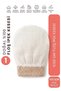 Premium Bath Products Set of 3, Body Exfoliating Glove, Facial Glove, and Back Exfoliating Glove - 4