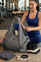 Black Casual Shopping and Sports Women's Shoulder Bag - 6