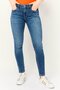 Women Skinny Fit Washed Stretchable Denim Jeans, Blue