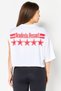 Women Sportswear Fit One Sleeves Outdoor Crop Top, White - 4