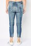 Women Skinny Fit Fayza Belt Loops Jeans, Wash Navy - 4