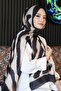 Zebra Pattern Caramel Soft Cotton Shawl