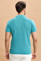 Earty Dark Mint 100% Cotton Polo Knitwear T-Shirt - 7