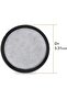12-Pack Activated Charcoal Coffee Filter Disks, Compatible with Coffee Machines - 4