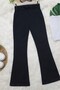 Spanish Leg Lace Detailed Jeans - Black - 6