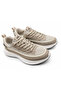 Beige Men's Knitwear Parachute Fabric Casual Shoes |   Narrow Fit Full Orthopedic Lightweight Eva Sole Comfortable Design