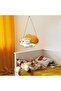 Acrylic Nursery Mirror with Cloud Design, Non-Glass Unbreakable Wall Art for Kids - 4