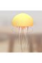 LED Cute Night Light,RGB Gradient Bedside Lamp with Voice Control,Rechargeable Bionic Jellyfish Pendant Light for Home Office Decor - 2