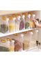5 Pcs Cereal Storage Bag,5L BPA Free Plastic Grain Containers with Lids,Moisture-Proof Sealed Bags for Outdoor Hiking and Emergency Water - 4